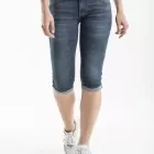 Pantaloni capri in denim FAIKA