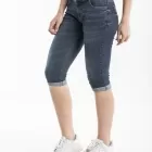 Pantaloni capri in denim FAIKA