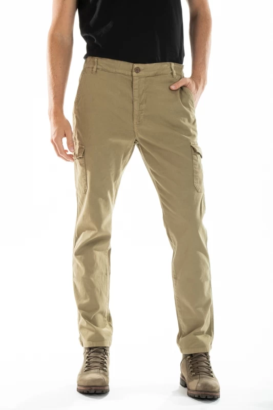 Pantaloni cargo stretch Fibreflex® ECARGO BEIGE