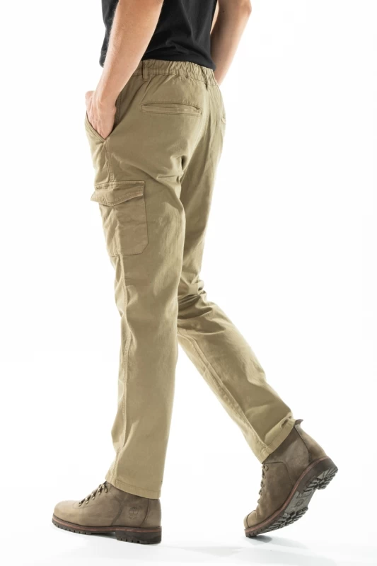 Pantaloni cargo stretch Fibreflex® ECARGO BEIGE