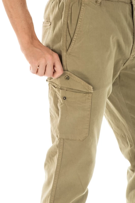 Pantaloni cargo stretch Fibreflex® ECARGO BEIGE