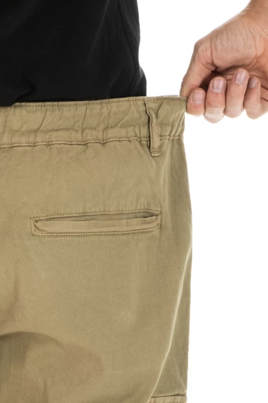 Pantaloni cargo stretch Fibreflex® ECARGO BEIGE