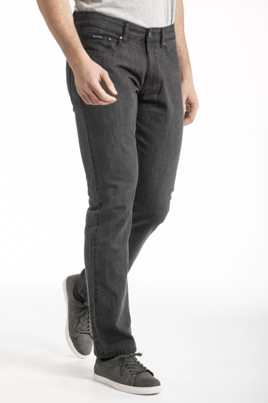 Jeans nero uomo 100% cotone PAULO