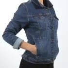 Veste en jeans stretch coupe ajustée ENIA