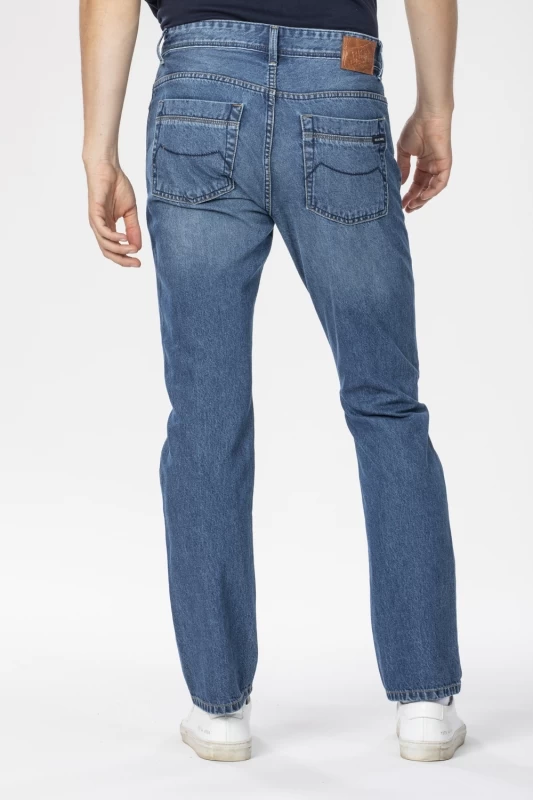 Jeans RL70 taglio dritto in denim leggero stone washed ABRAM