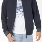 Bomber styled sweatshirt ADELMO