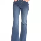 Bootcut high-waist jeans ZELIA