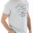 T-shirt in cotone con stampa CASSIO