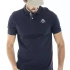 Embroidered polo shirt COEN BLUE