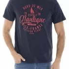 T-shirt in cotone con stampa CRI