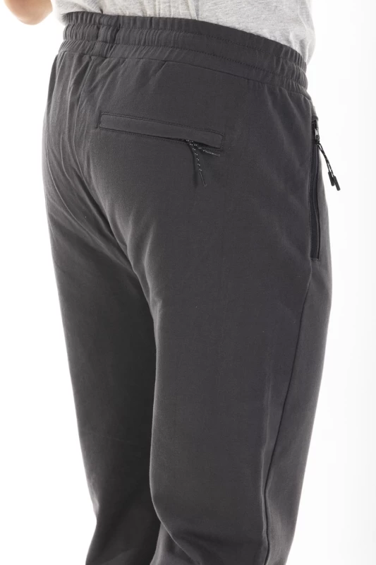 Pantalon style jogging en molleton GEROMO GRIS