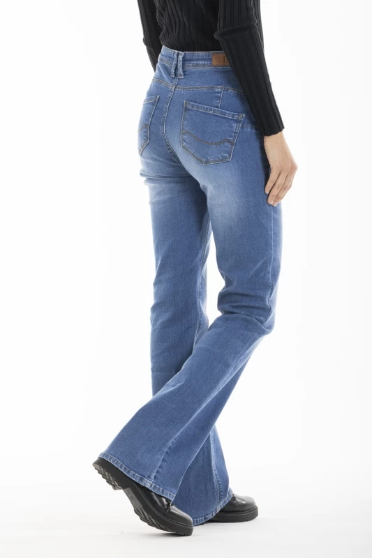 Jeans coupe bootcut push-up MAELLE 