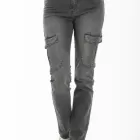 Jeans stretch cargo slim fit MONIA