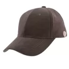 Casquette en velours chocolat CASQVEL