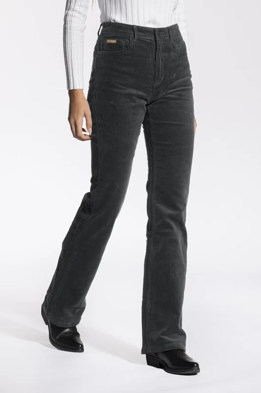 Pantaloni stretch bootcut MARLY