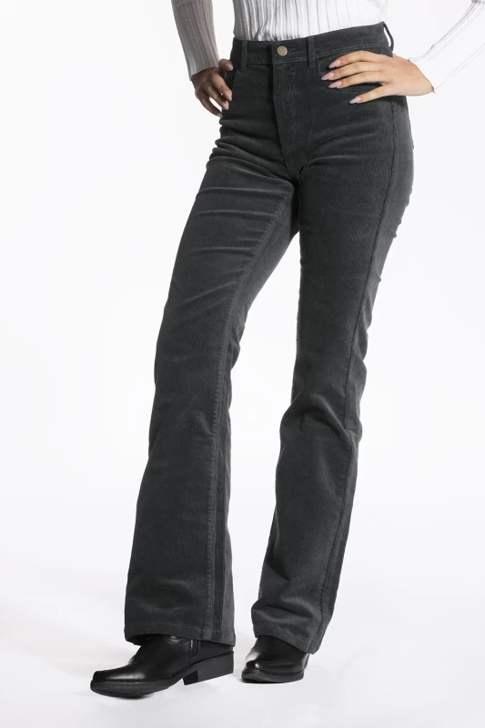 Pantalon coupe bootcut stretch MARLY