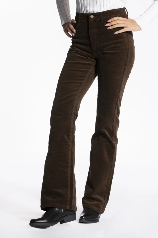 Pantaloni stretch bootcut MARLY