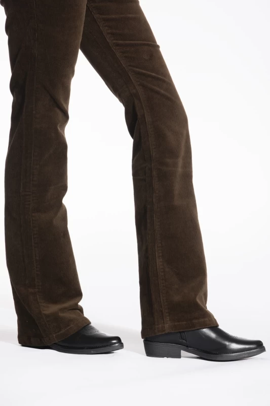 Pantaloni stretch bootcut MARLY