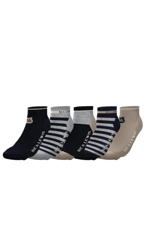 Chaussettes courtes, lot de 5