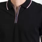 Zipped collar polo shirt FLOYD