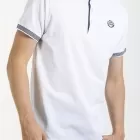 Mao style neck polo shirt FULVIO