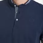 Mao style neck polo shirt FULVIO