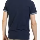 Mao style neck polo shirt FULVIO